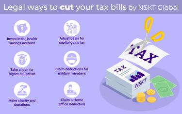 Legal ways to cut your tax bills